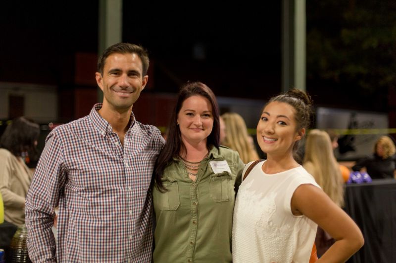 Eric Brown, Julia Grimm, and Melissa Leudtke