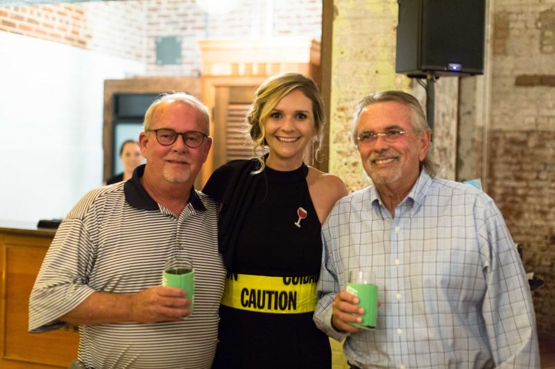 Charlie Smith, Katie Drewry, and Jim Gallagher