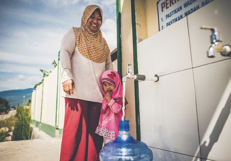 In making water safe and accessible, the nonprofit underscores the need for “community buy-in,” wherein villagers actively help set up safe water solutions, taking ownership of the project from conception through construction and into regular operation and maintenance.