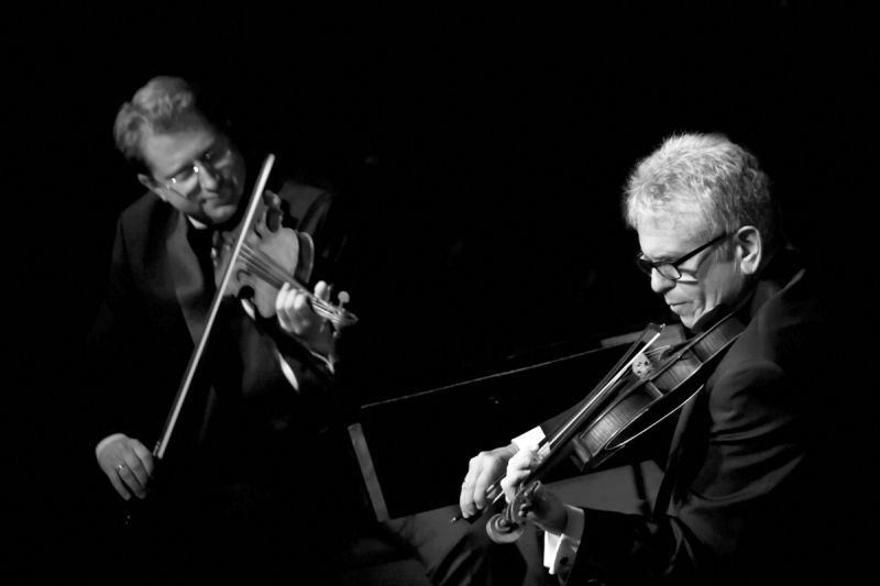 Playing with his Peabody Institute professor Herbert Greenberg, whom Bekker invited to perform with the CSO as a featured soloist in 2012 and describes as “his mentor to this day.”