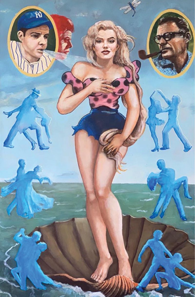 American Aphrodite (38 x 60 inches, 2021)