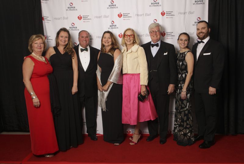 Susan Poeton, Anna Poeton, Jay and Ginger Millen, Vicky and Gerry Cameron, Lindsay Schoen Lane, and Matt Lane