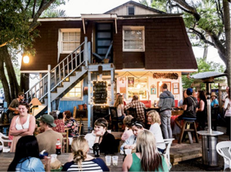 Local Haunt: “I take everyone to Chico Feo. It’s like someone’s backyard, with a ramshackle bar on a deck, tacos, and beer.”