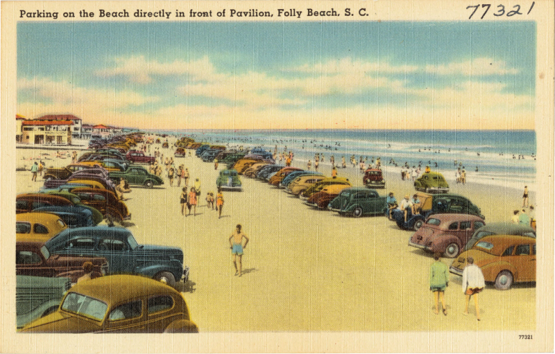 The Atlantic Pavilion on Folly Beach.