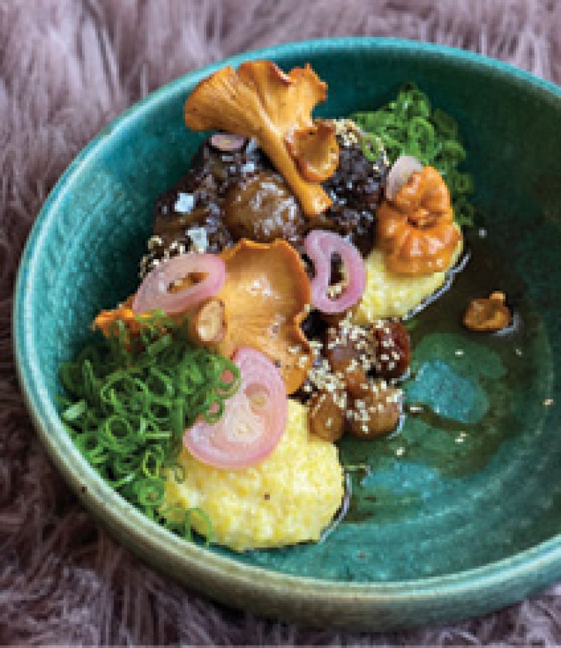 The Dish: “I got into ceramics as a kid at an arts center in St. John. Then, when I went to boarding school, I worked with a master ceramicist. It became a meditation to center myself.”