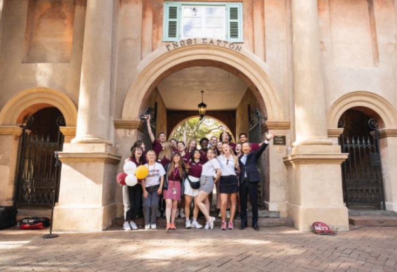 On Admitted Student Day, February 2022