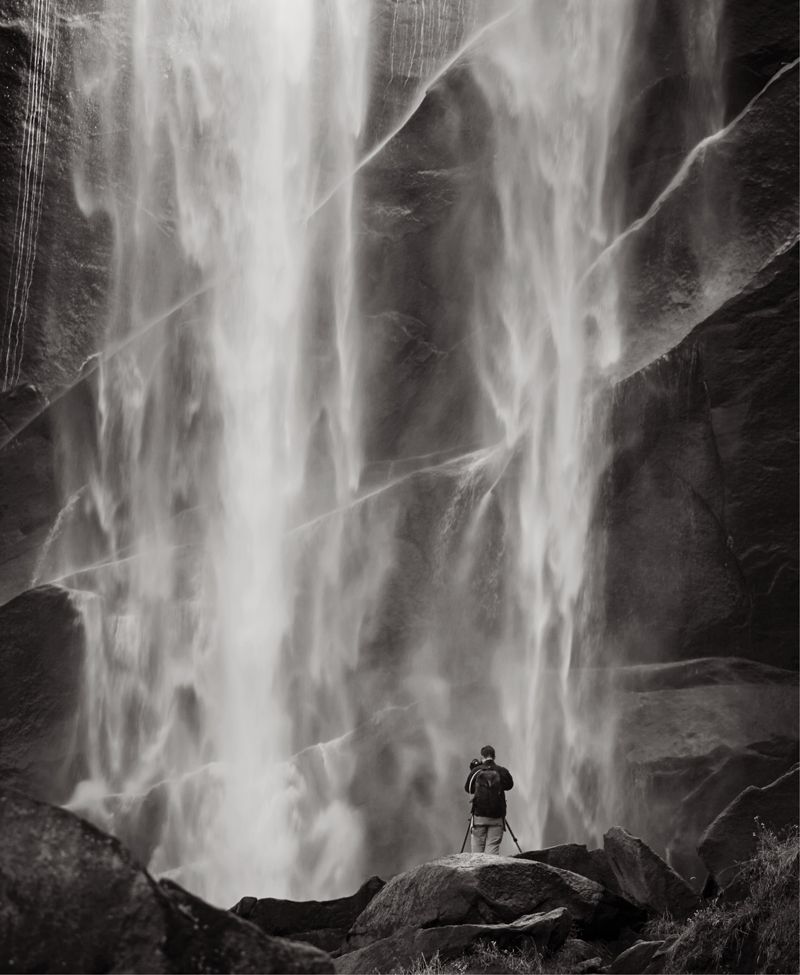 <em><strong>After the Fall:</strong> For his “In the Realm of Legends” series, Doggett traveled to Iceland to capture a noble breed of horses against dreamlike backdrops of waterfalls, black sand beaches, and snowy tundras.</em>