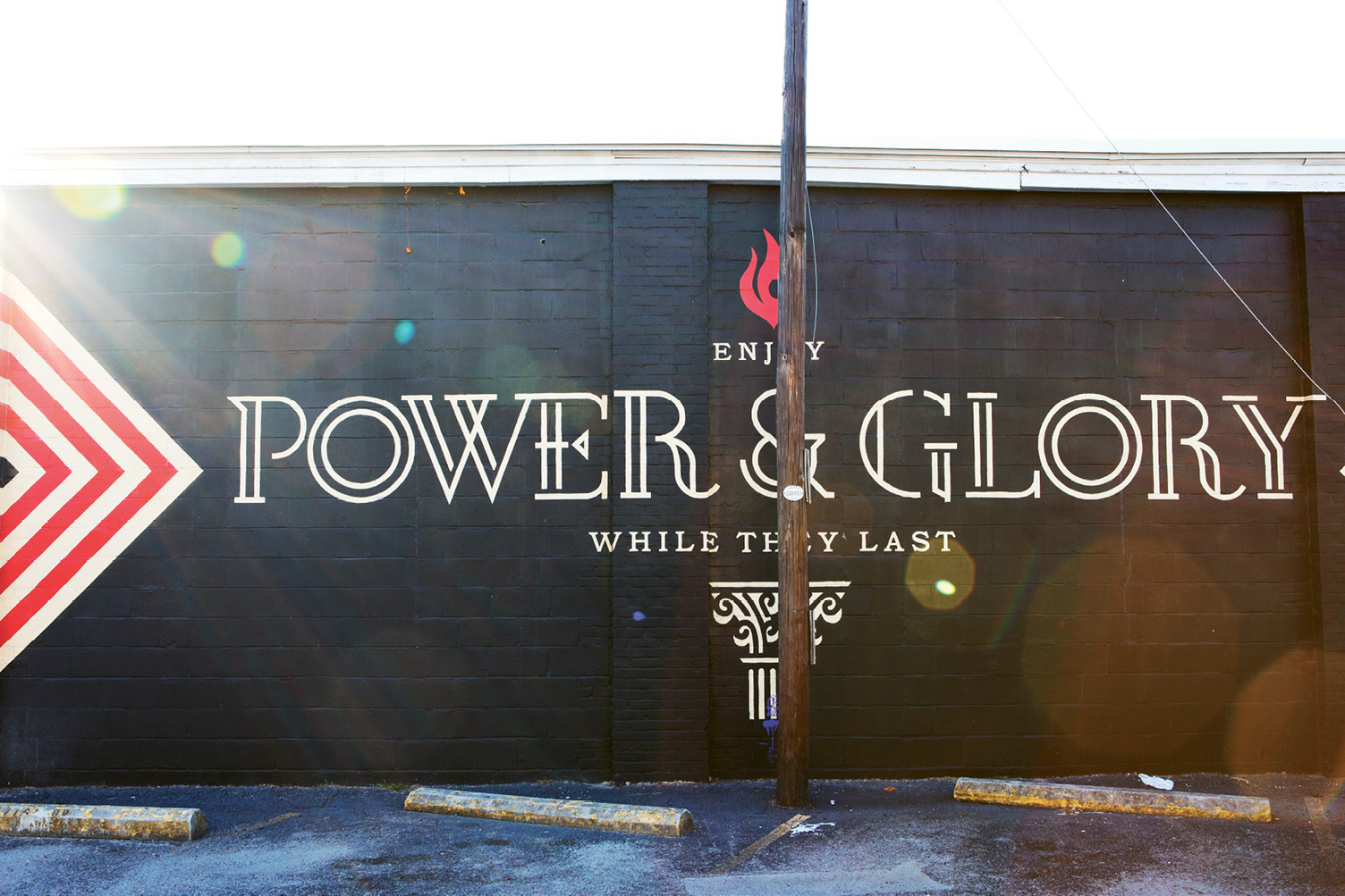 Power &amp; Glory  by Shepard Fairey  May 2014 - Across the driveway from The Daily and High Wire Distilling Co. (656 King St.)